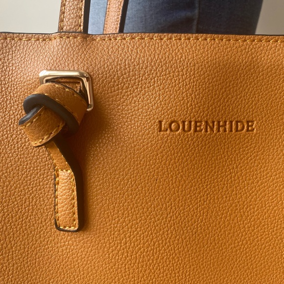 Vegan Leather Louenhide Bag with cross body option - Picture 11 of 14